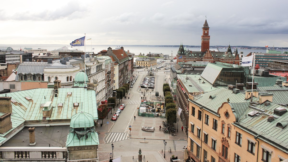 Därför ändrade sig Helsingborg - och behöll stadsnätet