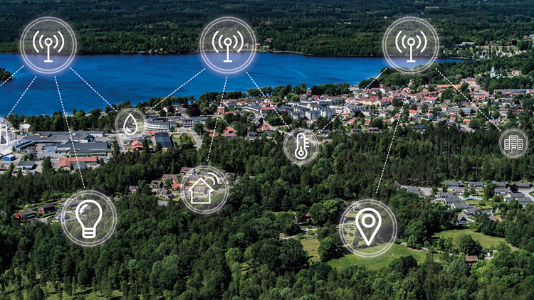 Tingsryd och Wexnet satsar på smarta sensornät